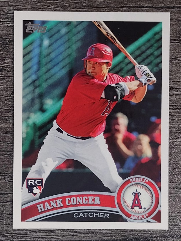 2011 Topps #285 Hank Conger RC
