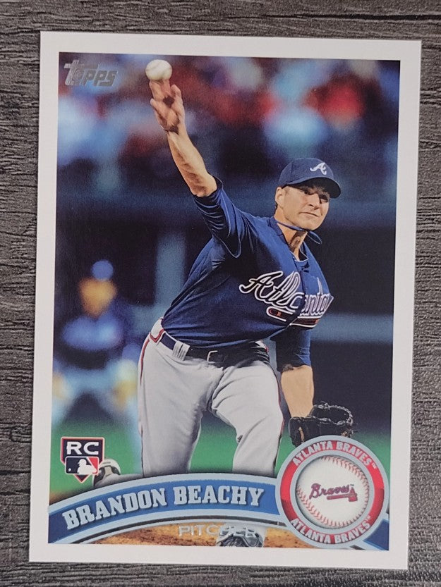 2011 Topps #446 Brandon Beachy RC