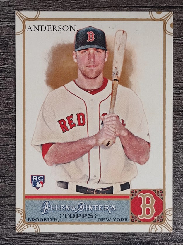 2011 Topps Allen and Ginter Code Cards #149 Lars Anderson