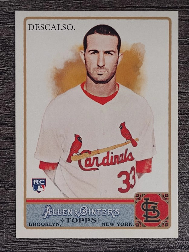 2011 Topps Allen and Ginter #188 Daniel Descalso RC