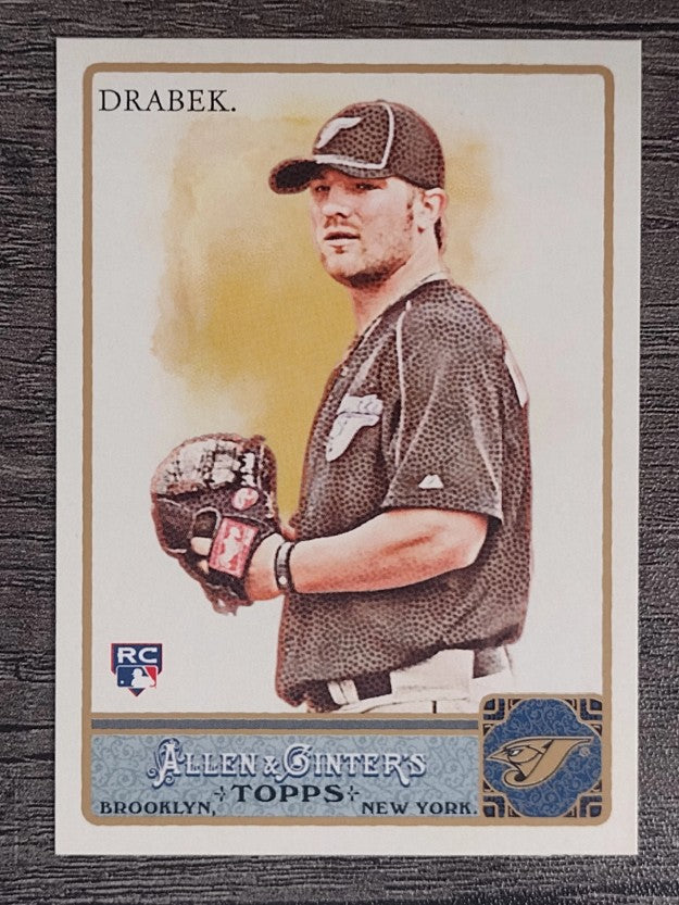 2011 Topps Allen and Ginter #180 Kyle Drabek RC