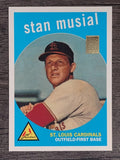 2001 Topps Through the Years Reprints #6 Stan Musial '59