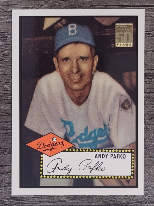2001 Topps Through the Years Reprints #4 Andy Pafko '52