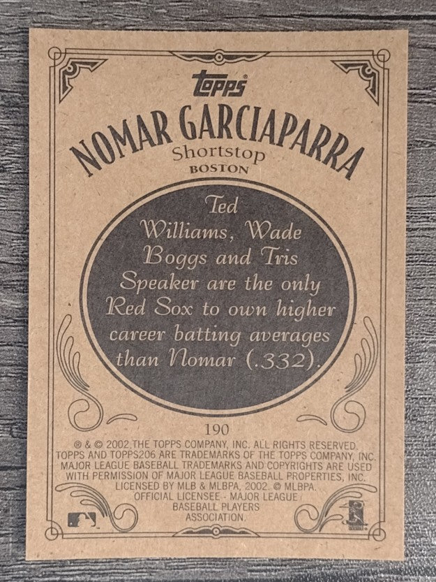 2002 Topps 206 #190 Nomar Garciaparra