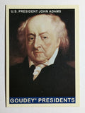 2008 Upper Deck Goudey #242 John Adams SP