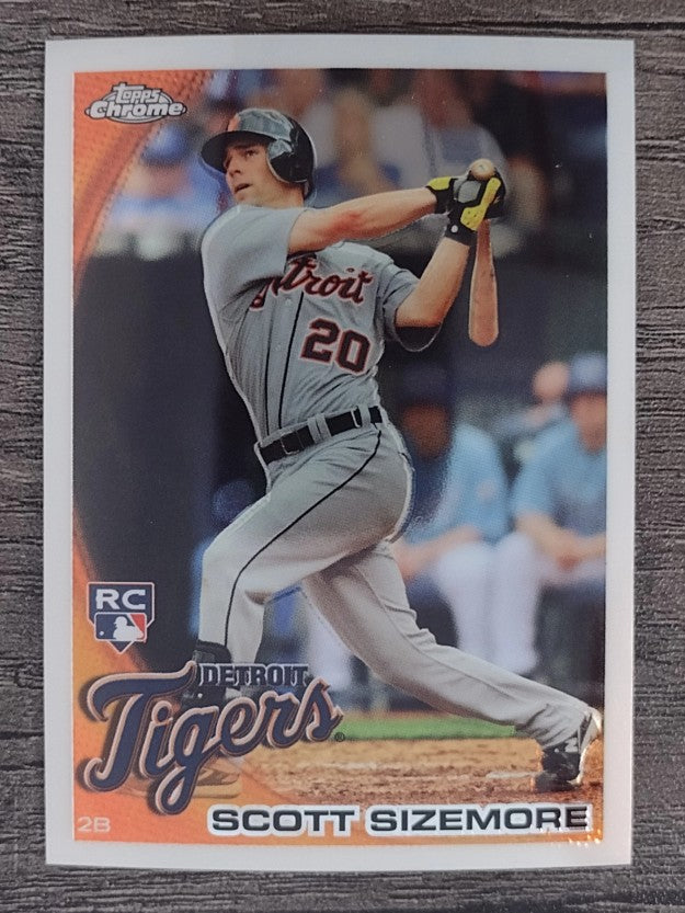 2010 Topps Chrome #175 Scott Sizemore RC