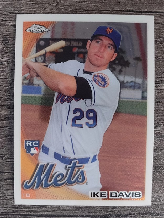 2010 Topps Chrome #184 Ike Davis RC