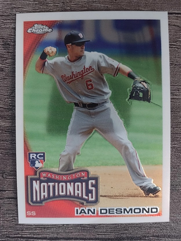 2010 Topps Chrome #205 Ian Desmond