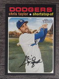 2020 Topps Heritage #57 Chris Taylor
