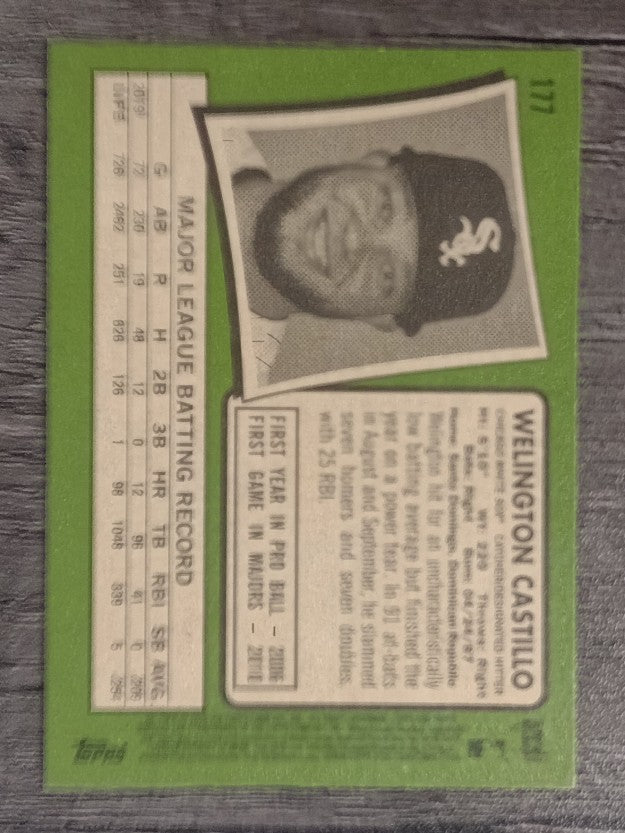 2020 Topps Heritage #177 Welington Castillo