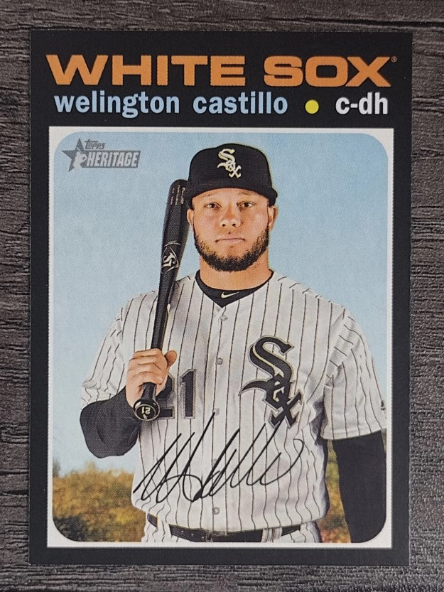 2020 Topps Heritage #177 Welington Castillo