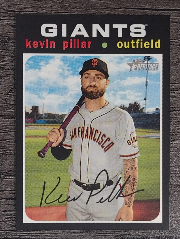 2020 Topps Heritage #394 Kevin Pillar
