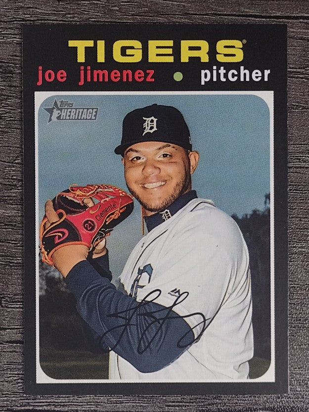 2020 Topps Heritage #253 Joe Jimenez