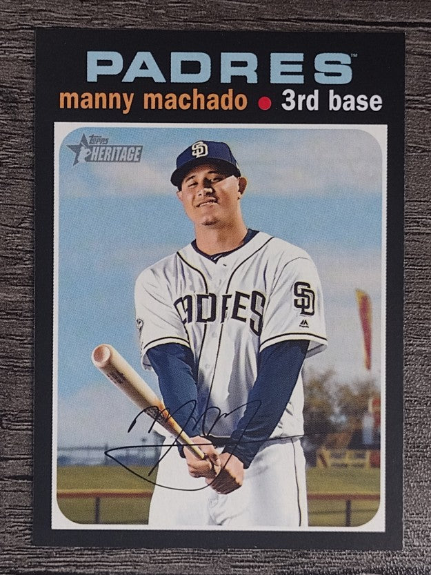 2020 Topps Heritage #308 Manny Machado