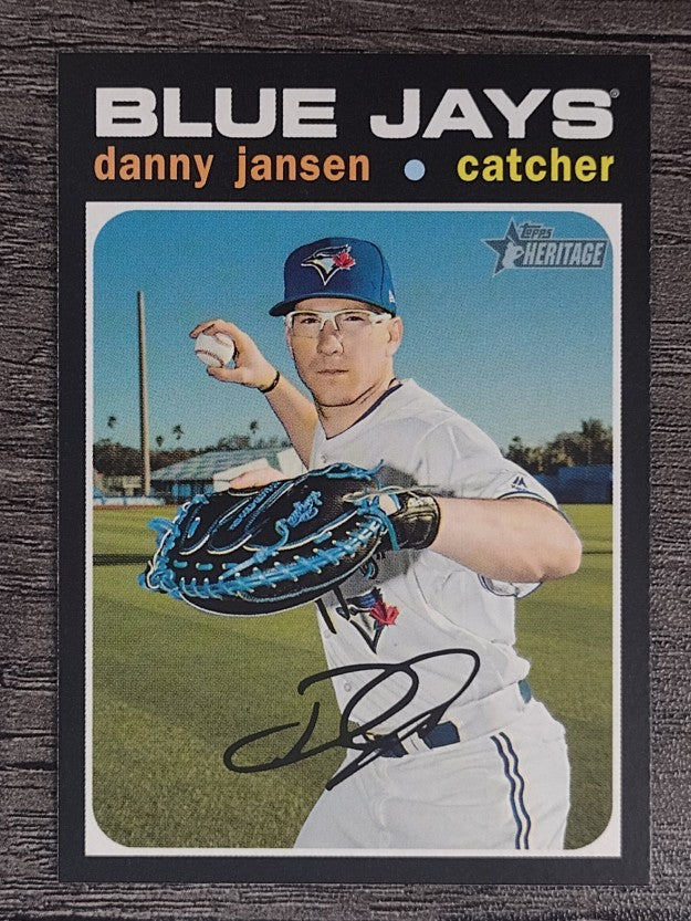 2020 Topps Heritage #219 Danny Jansen