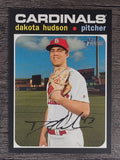 2020 Topps Heritage #229 Dakota Hudson