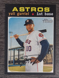 2020 Topps Heritage #17 Yuli Gurriel