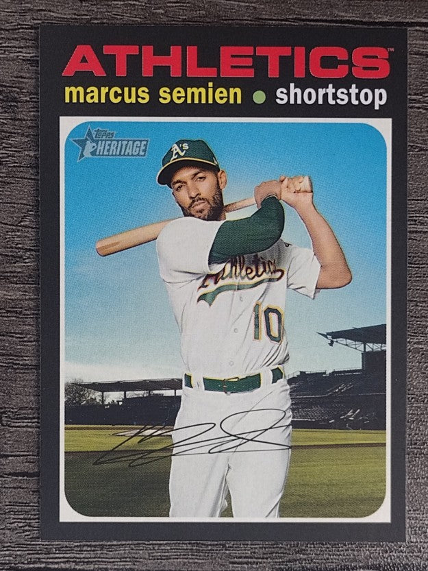 2020 Topps Heritage #98 Marcus Semien