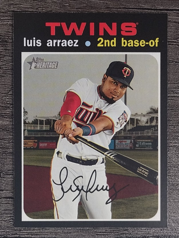 2020 Topps Heritage #292 Luis Arraez