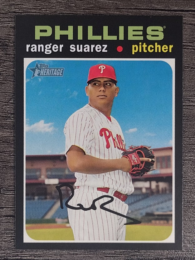 2020 Topps Heritage #156 Ranger Suarez