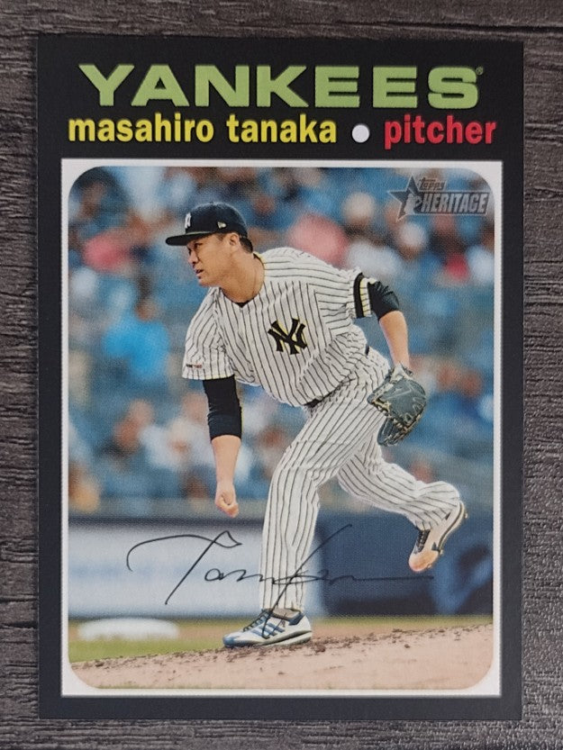 2020 Topps Heritage #303 Masahiro Tanaka