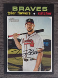 2020 Topps Heritage #108 Tyler Flowers
