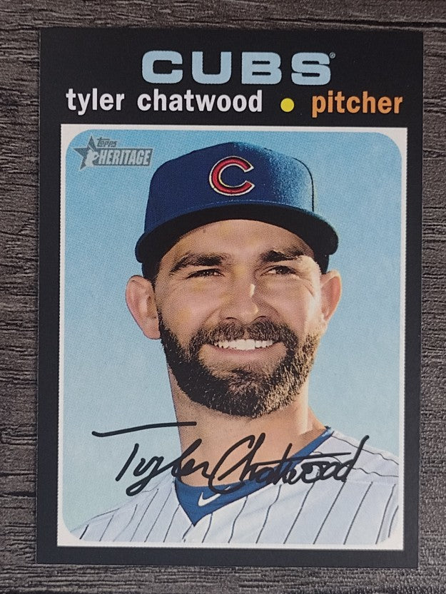 2020 Topps Heritage #378 Tyler Chatwood
