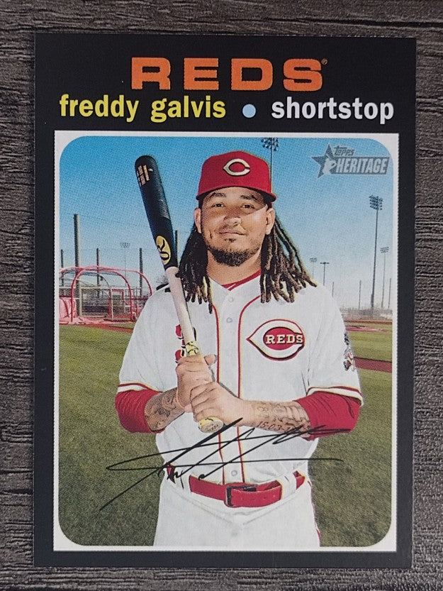 2020 Topps Heritage #301 Freddy Galvis