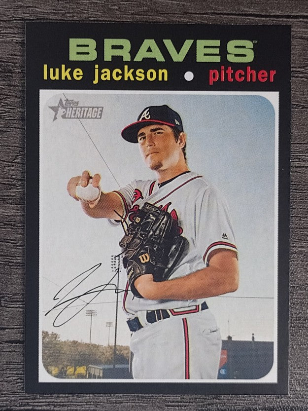 2020 Topps Heritage #37 Luke Jackson