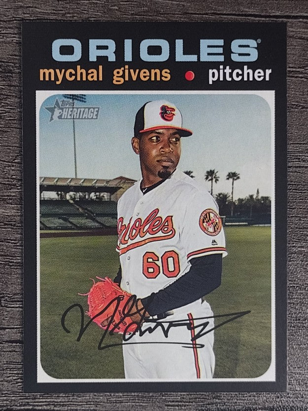 2020 Topps Heritage #237 Mychal Givens