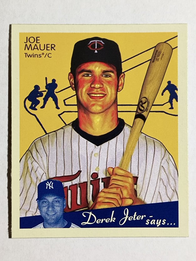 2008 Upper Deck Goudey Mini Red Backs #110 Joe Mauer