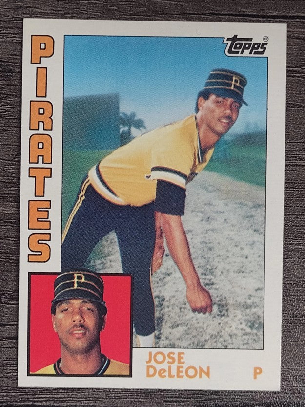 1984 Topps #581 Jose DeLeon RC