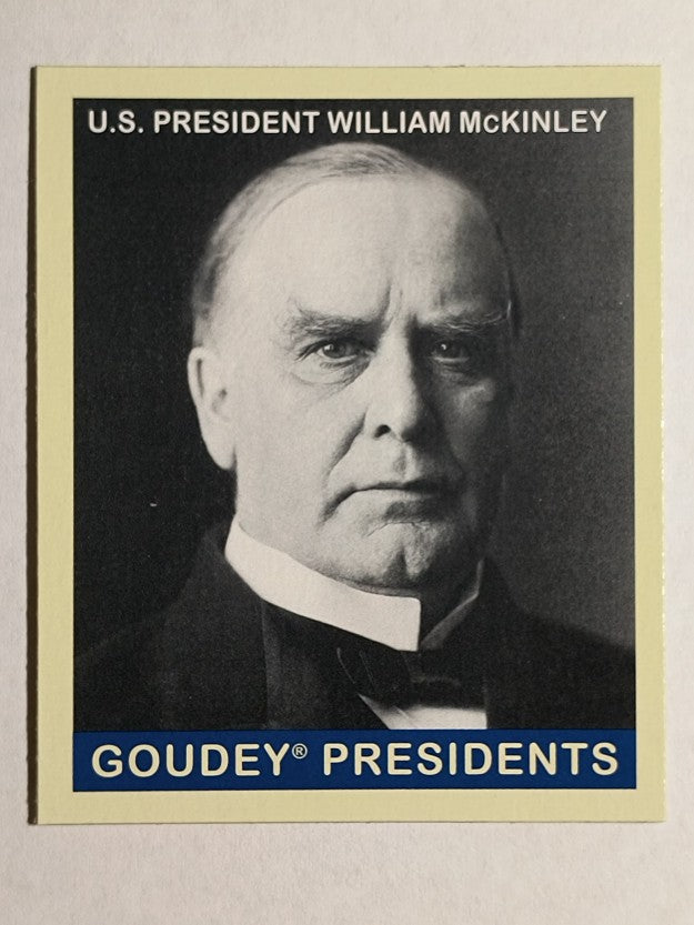2008 Upper Deck Goudey Mini Red Backs #244 William McKinley