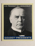 2008 Upper Deck Goudey Mini Red Backs #244 William McKinley