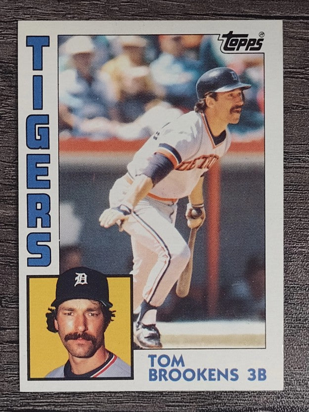 1984 Topps #14 Tom Brookens