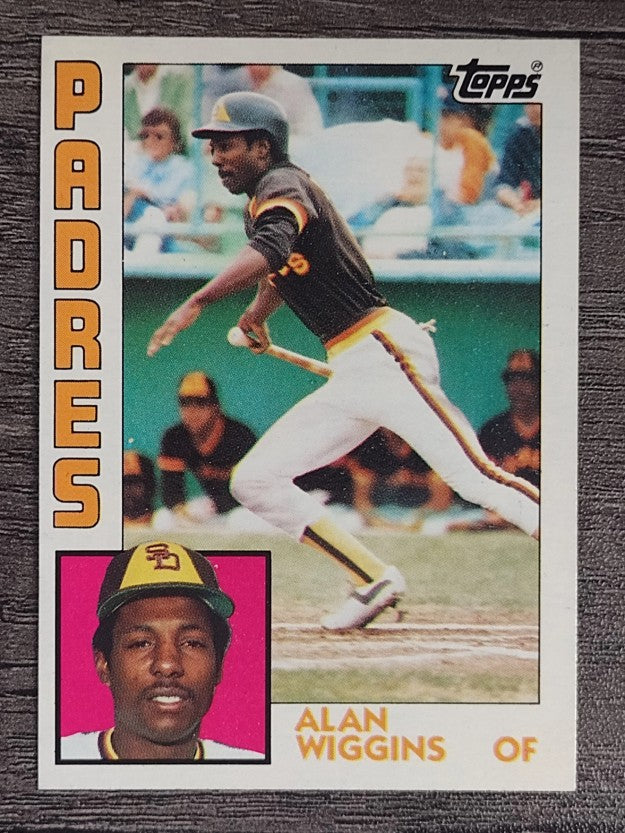 1984 Topps #693 Alan Wiggins