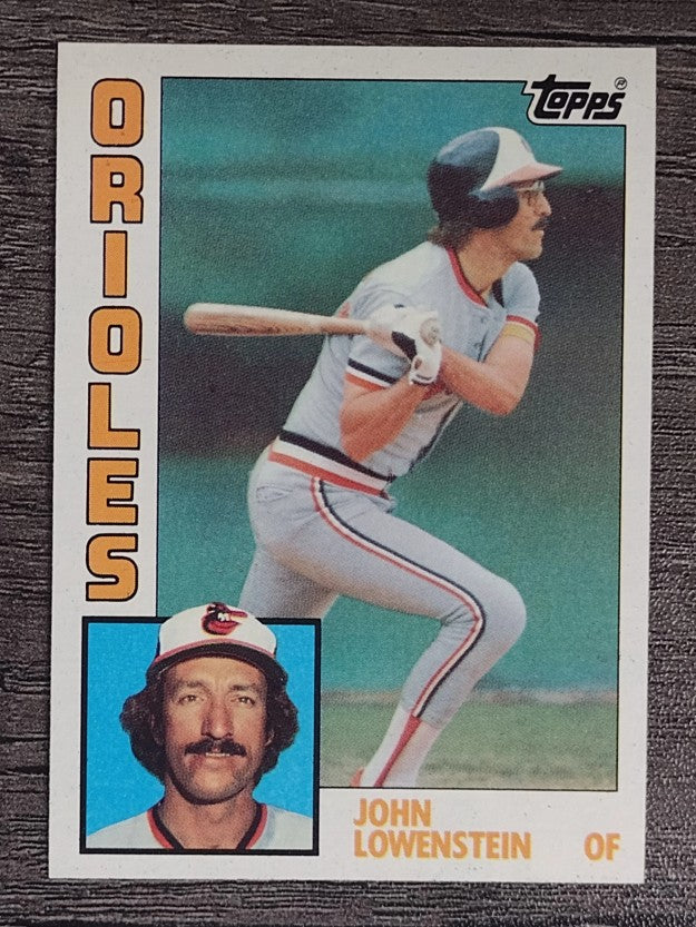 1984 Topps #604 John Lowenstein