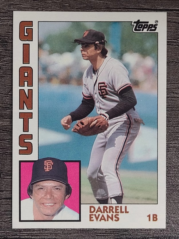 1984 Topps #325 Darrell Evans