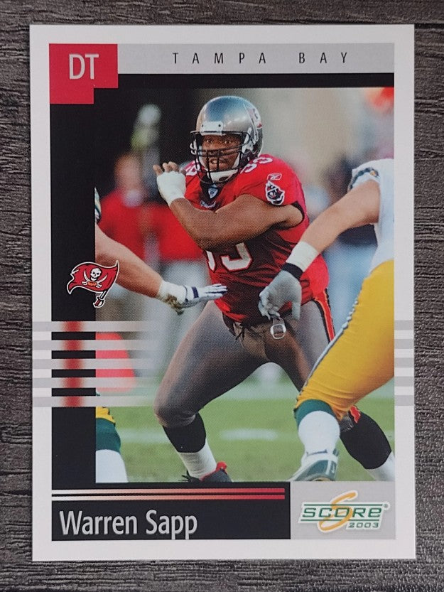 2003 Score #265 Warren Sapp