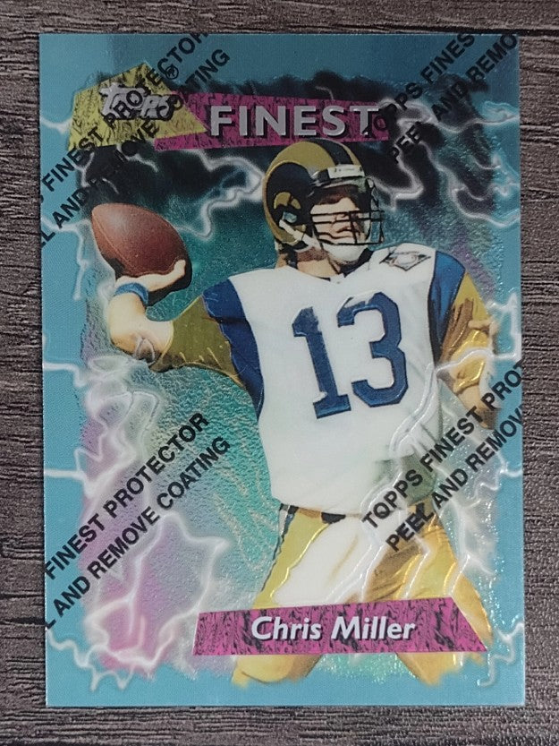 1995 Finest #219 Chris Miller