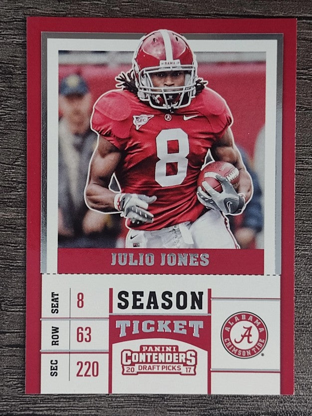 2017 Panini Contenders Draft Picks #56 Julio Jones