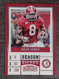 2017 Panini Contenders Draft Picks #56 Julio Jones