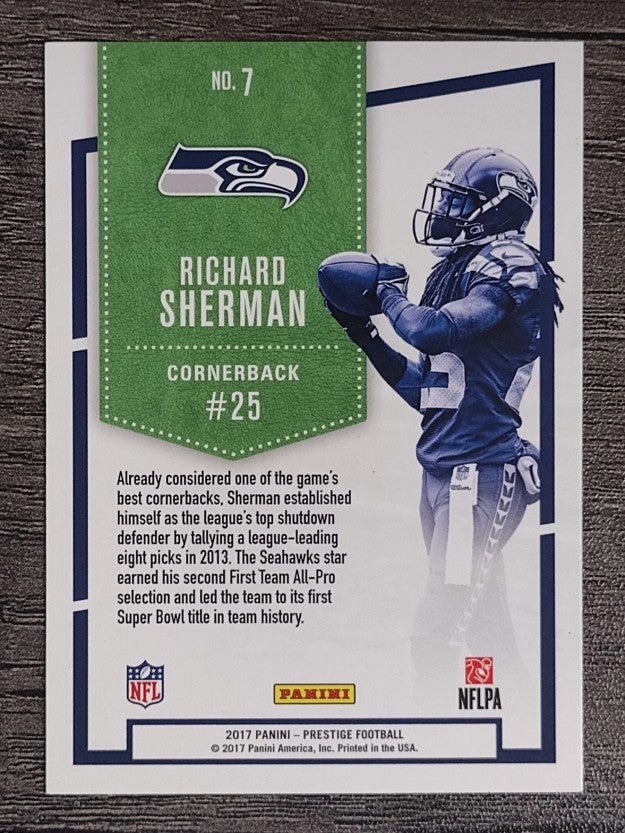 2017 Prestige Banner Season #7 Richard Sherman