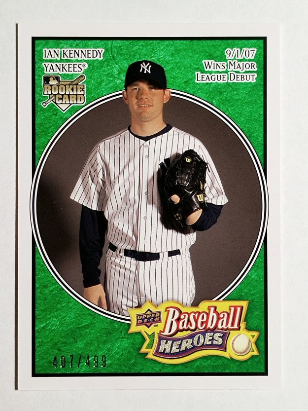 2008 Upper Deck Heroes Emerald #120 Ian Kennedy