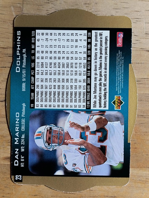 1996 SPx Gold #23 Dan Marino