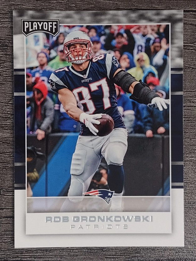 2017 Playoff #55 Rob Gronkowski
