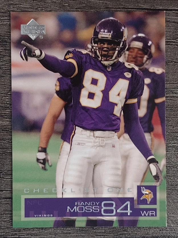 2002 Upper Deck #180 Randy Moss CL