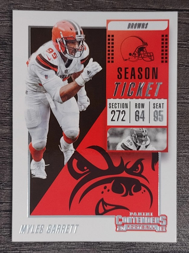 2018 Panini Contenders #75 Myles Garrett