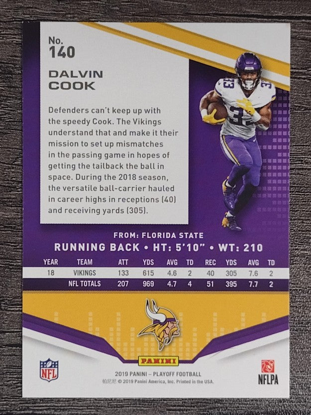 2019 Playoff #140 Dalvin Cook