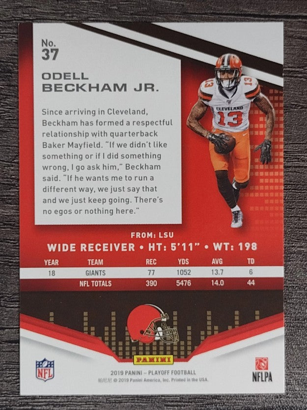 2019 Playoff #37 Odell Beckham Jr.